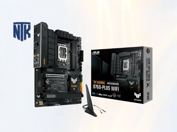 Bo mạch chủ ASUS TUF GAMING B760-PLUS WIFI | DDR5 | M-ATX