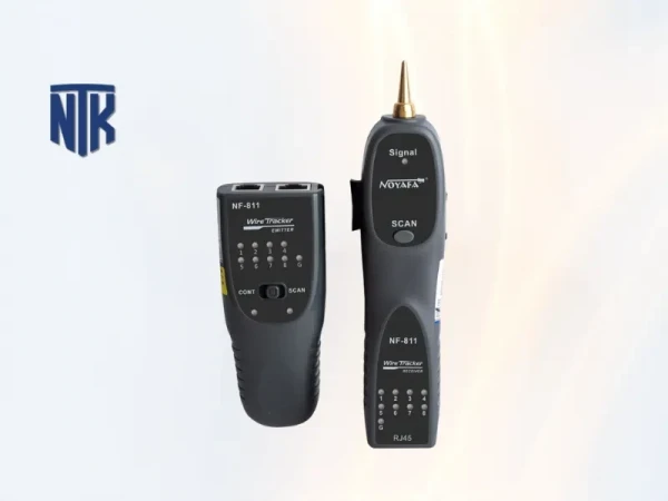 Bộ Test dây, dò dây cáp mạng, cáp thoại Noyafa NF-811 | RJ45/RJ11