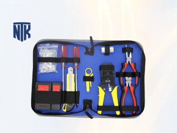 Bộ dụng cụ thi công mạng Noyafa NF-1304 | Bấm đầu | Tuốt dây | Test Cáp