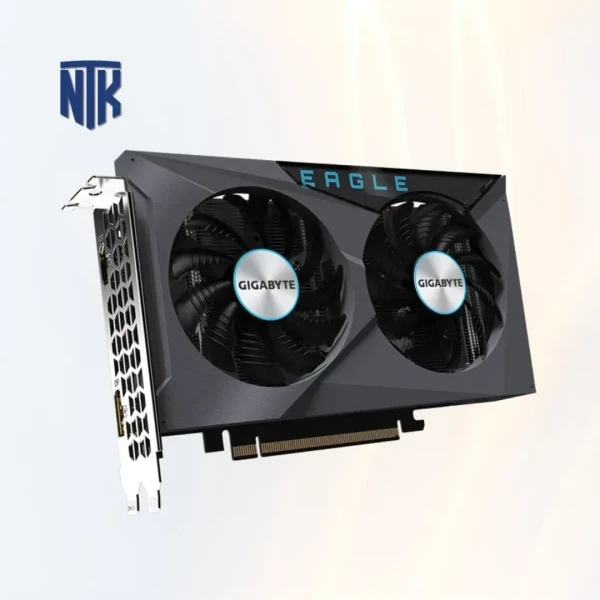 Card màn hình 4GB GDDR6-64 bit Gigabyte Radeon RX 6500 XT EAGLE 4G GV-R65XTEAGLE-4GD | PCIe 4.0 · Boost 2815MHz · 8K · DisplayPort 1.4a · HDMI 2.1 | 400W