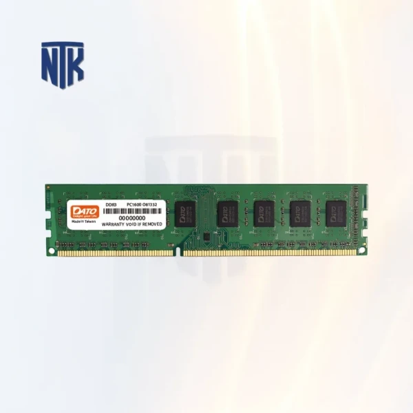 Ram 8GB DDR3 1600MHz Dato | U-DIMM | 1.5V | CL11 | 240 Pin