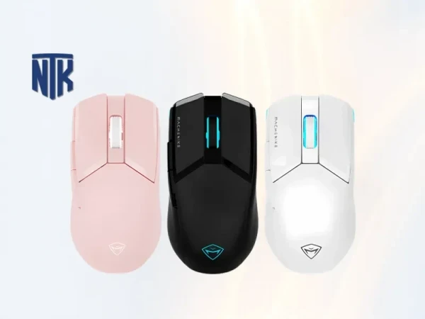 Chuột Gaming Machenike M7 Pro Dual Mode | Wireless | RGB | Black/ White/ Pink