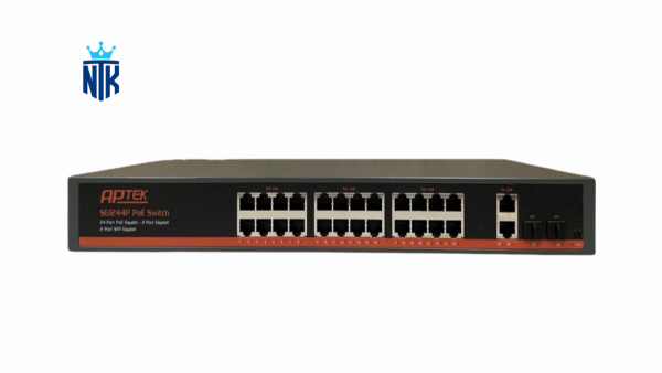 Switch 24 port PoE Gigabit SG1244 - chuyên dụng cho WiFi Gigabit, camera