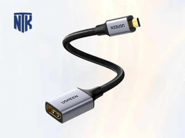 Cáp chuyển đổi Micro HDMI to HDMI 2.0 Ugreen (10553) |  4K | 3D | 1080P