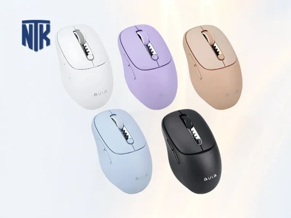 Chuột không dây Aula AM208 | 2000dpi | 2.4GHz
