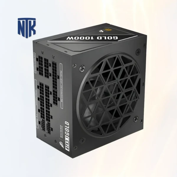 Nguồn 1000W 1STPLAYER NGDP-GLD-1000-BK-EU | 80 Plus Gold