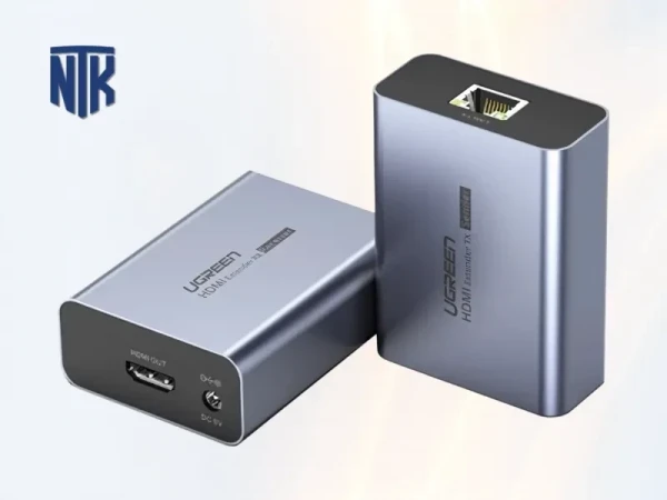 Bộ chuyển đổi HDMI 50m qua cáp mạng Cat5/6 Ugreen (90811EU)