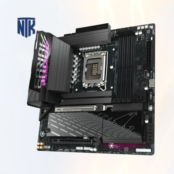 Mainboard Gigabyte B860M AORUS ELITE WIFI6E | LGA1851 · 4x DDR5-9200 MT/s · PCIe 5.0 | USB4 Type-C · DisplayPort 2.1 · HDMI 2.1 | 2.5GbE LAN · WiFi 6E · Bluetooth 5.3 | Micro ATX