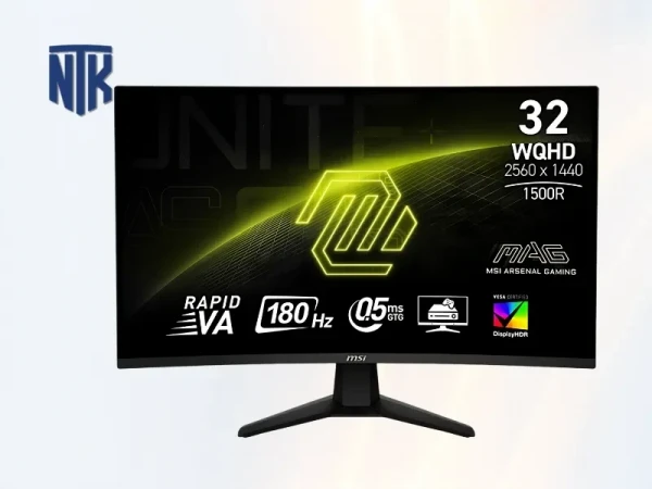 Màn hình Gaming MSI MAG 32CQ6F | 32 inch | 2K | Rapid VA | 180Hz | 0.5ms