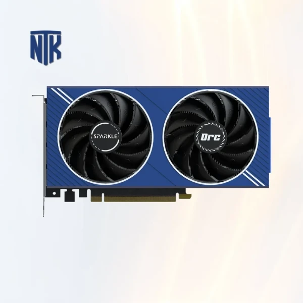 Card màn hình 8GB GDDR6-256 bit Sparkle Intel Arc A580 ORC OC | Bandwidth 512GB/s · Speed 16Gbps · Boost 2000MHz · Xe-Core 24 · Ray Tracing 24 · XMX/Xe Vector 384 | PCIe 4.0 x16 · HDMI 2.0b · 3x DisplayPort 2.0 | 600W