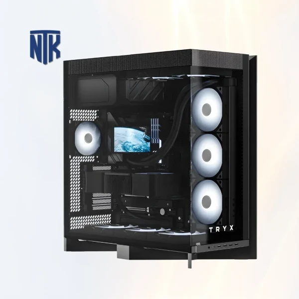 Vỏ Case TRYX LUCA L70 Mid Tower Đen