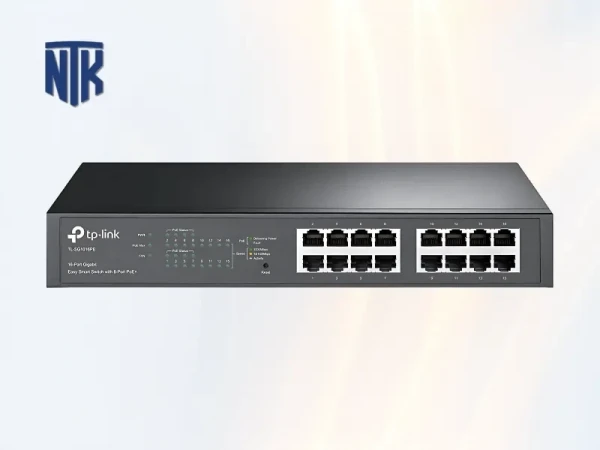 Switch 16 port TP-Link SG1016PE | 8 port PoE+ | Vỏ Thép
