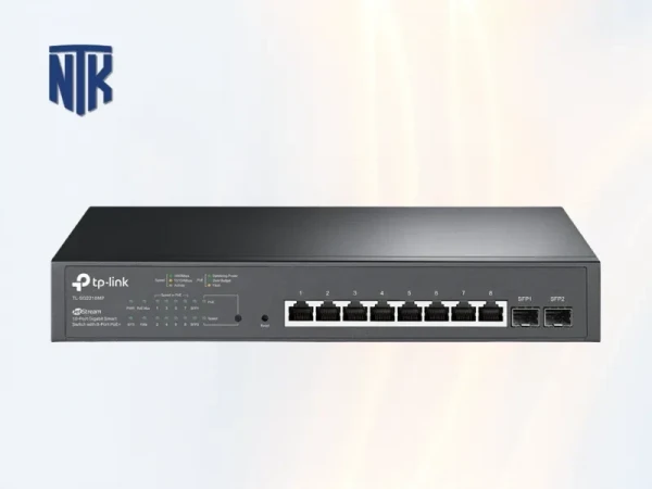 Switch TP-Link JetStream TL-SG2210MP | 10 Cổng | 8 cổng PoE | Vỏ Thép
