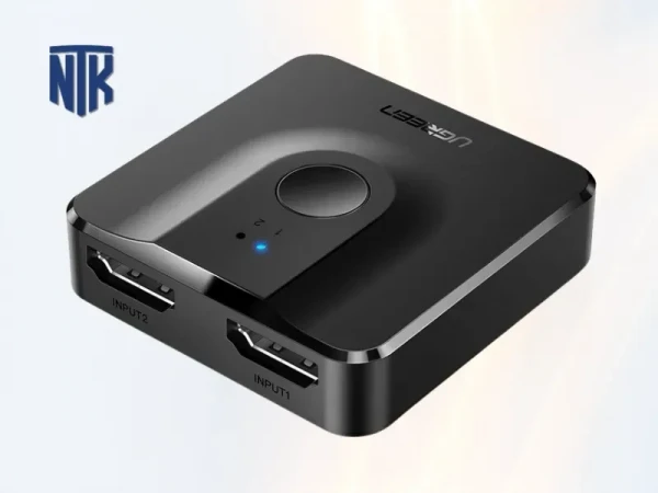 Bộ chuyển mạch HDMI 2 vào 1 ra (Hỗ trợ 2 chiều) Ugreen 50966