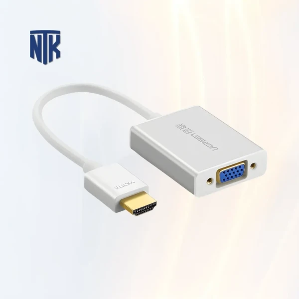Cáp chuyển đổi HDMI to VGA có Audio Ugreen 40212 