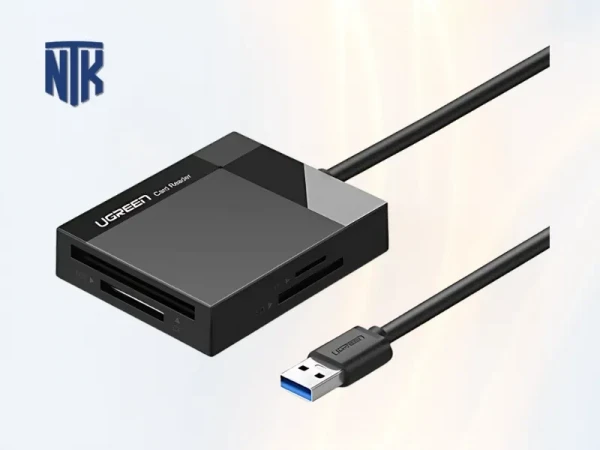 Đầu đọc thẻ USB 3.0 Ugreen (30333) |  dài 0.5m | hỗ trợ SD/TF/MS/CF