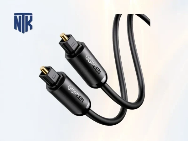 Cáp quang âm thanh Digital Optical Audio Toslink Ugreen 70893 | dài 3m