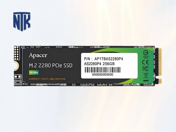 Ổ cứng SSD Apacer AS2280P4U 512GB | M.2 PCIe | Gen 3x4 | Đọc: 3500mb/s + Ghi: 2300mb/s