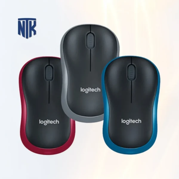 Chuột không dây Logitech M185 | 1000 dpi | 3 nút | 2.4GHz | 10 mét