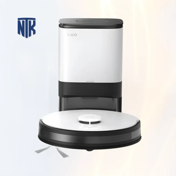 Robot hút bụi và lau nhà TP-Link Tapo RV30 Plus | 5,000mAh / 5h / 4,200Pa / 360m2 | Nước/Bụi: 300/350ml | LiDAR + Gyroscope