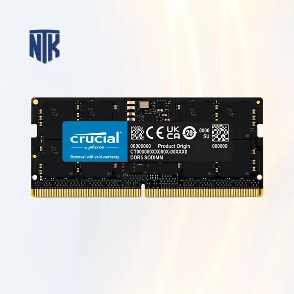 Ram laptop Crucial 32GB DDR5 bus 5600 (CT32G56C46S5)