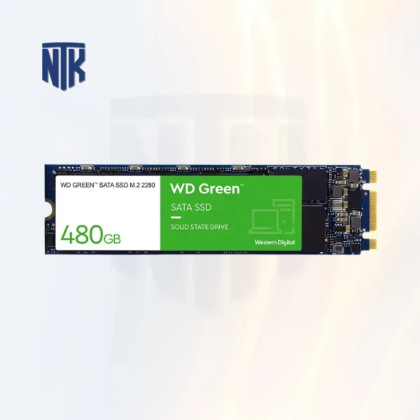 Ổ cứng SSD Western Digital Green 480GB WDS480G3G0B | M.2 2280 | Sata III 