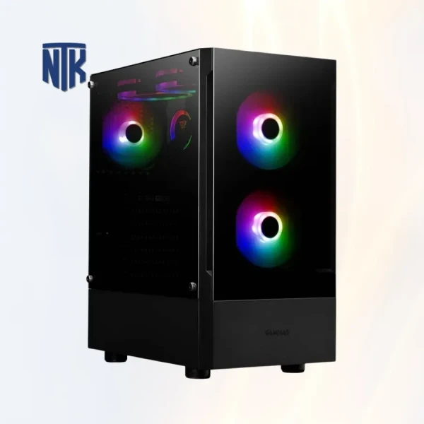 Case Gamdias Talos E3 Black CATALOSE3BLGA | ATX/M-ATX/Mini-ITX | Kính cường lực | ARGB