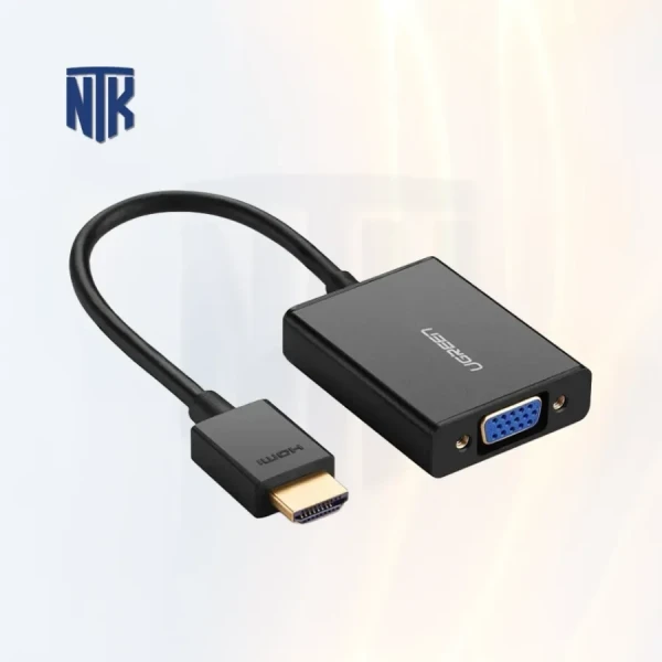 Cáp chuyển đổi HDMI sang VGA có Audio Ugreen 40233