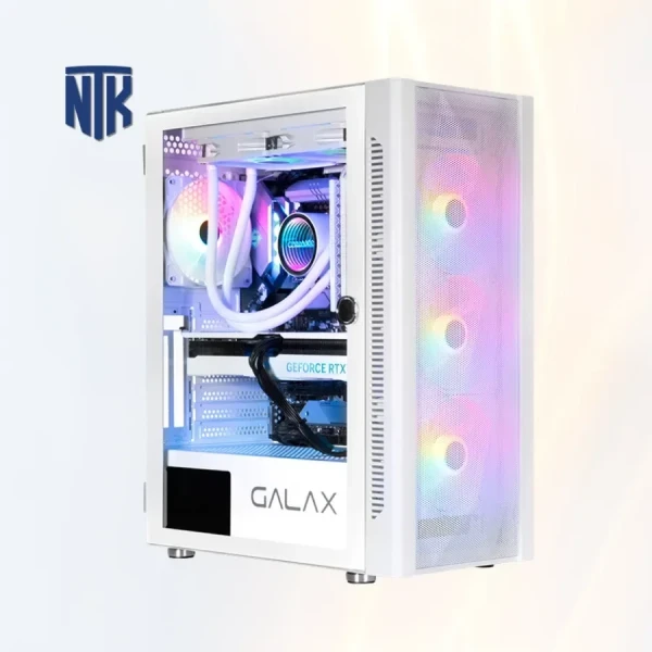 Vỏ Case Galax Revolution 06 White | ATX/M-ATX/ITX | Khung thép | Kính cường lực | Mid tower
