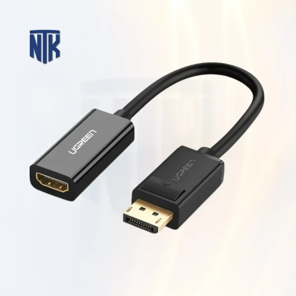 Cáp chuyển Displayport sang HDMI Ugreen 40362 | hỗ trợ 1080P