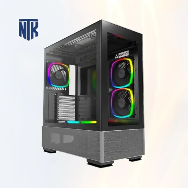 Vỏ Case MONTECH SKY TWO (Black) | ARGB | ATX/Mini-ITX/M-ATX