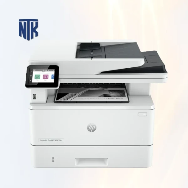 Máy in trắng đen HP LaserJet Pro MFP 4103FDN 2Z628A | Copy | Scan | Fax | 2 mặt | USB | LAN