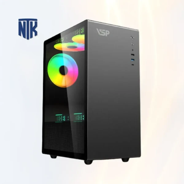 Case VSP V500 - Đen | Micro-ATX/ITX