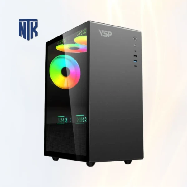 Case VSP V500 - Đen | Micro-ATX/ITX