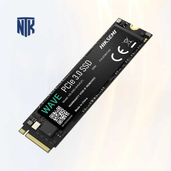 SSD NVMe 1TB HIKSEMI WAVE HS-SSD-WAVE(P) | Đọc 2450 MB/s · Ghi 2450 MB/s · 240TBW | PCIe 3.0 x4 · M.2 2280