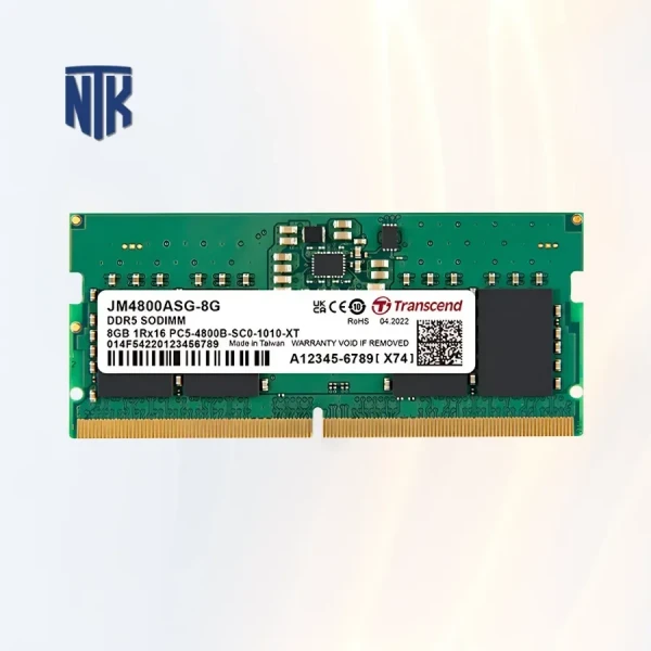 Ram laptop 8GB DDR4 3200MT/s Transcend JetRam JM3200HSG-8G | SO-DIMM | CL22