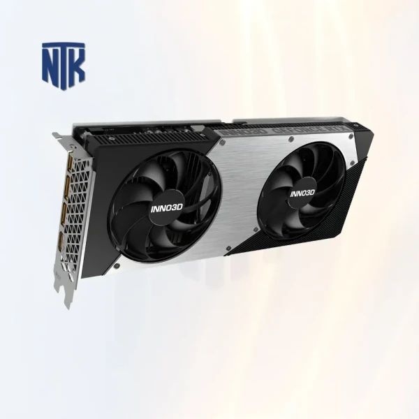 Card màn hình Inno3D GeForce RTX 5060 Twin X2 OC 8GB (N50602-08D7X-195070N) | GDDR7 | 1x PCIe 8-pin cables