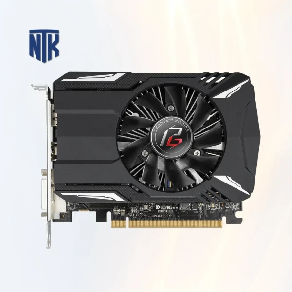 Card màn hình ASROCK Phantom Gaming RX550 4G | GDDR5 | PCI Express 3.0 x8 | DisplayPort/HDMI/DVI