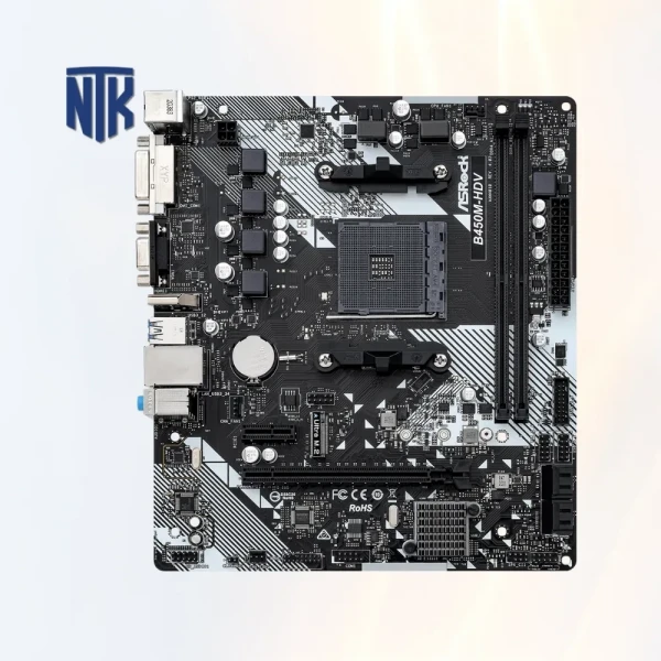 Mainboard Asrock B450M-HDV R4.0 DDR4 | AMD AM4 | M-ATX | PCI Express