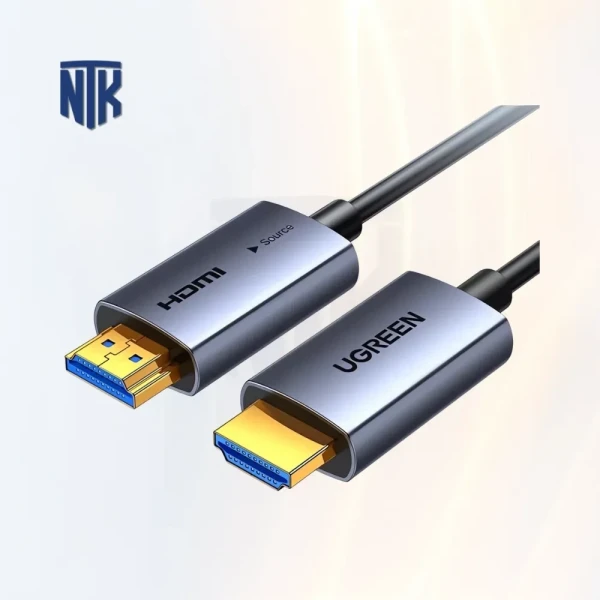 Cáp HDMI 2.0 sợi quang AOC Ugreen 45505 | dài 20M | hỗ trợ 4K@60Hz