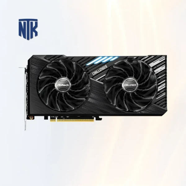 Card màn hình ASROCK RX7600 XT CHALLENGER 16GB OC | GDDR6 |  PCI Express 4.0 x8 