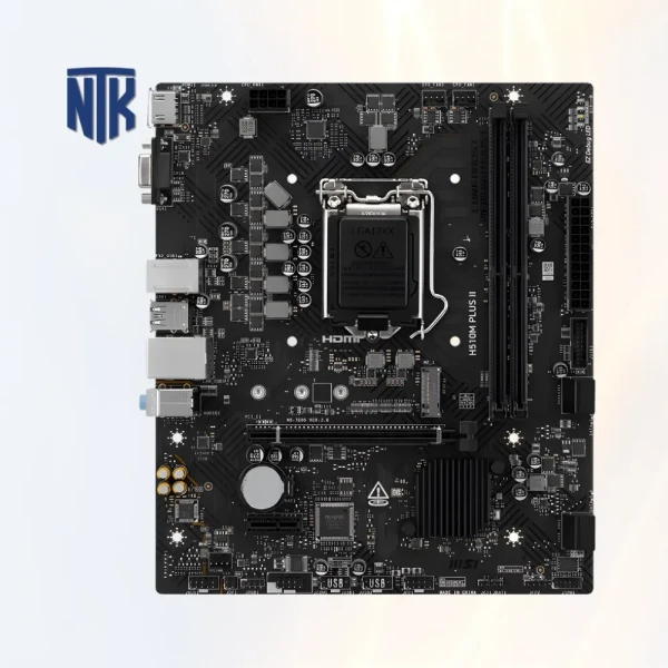 Mainboard MSI H510M PLUS II | INTEL Z490 | 11th Gen Intel | PCI-E | DDR4 | Pentium Gold | Micro-ATX