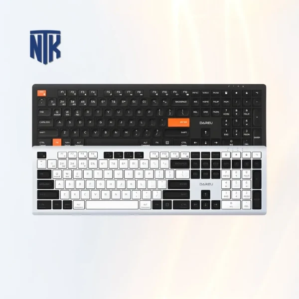 Bàn phím không dây DareU LK150D | Battery: 350mAh | Working: 175 hours | Charging: 2 hours