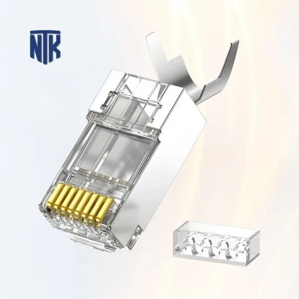 Hạt mạng RJ45 Cat6a/Cat7 Ugreen 50634 | 2 mảnh | Hộp 10 cái