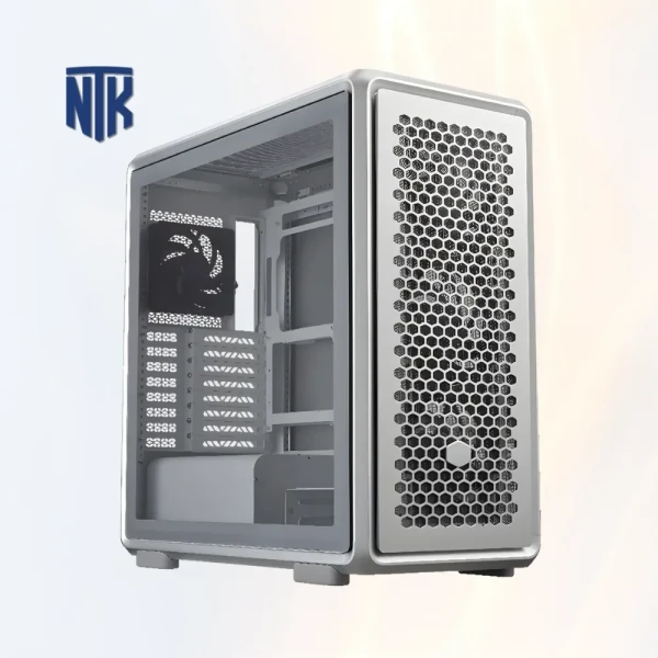 Vỏ case Cooler Master MasterFrame 600 Silver | ITX, M-ATX, ATX |  Mid Tower | Tempered glass | SGCC, Nhôm