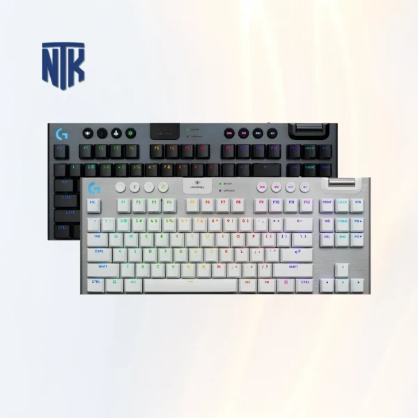 Bàn phím gaming không dây Logitech G915 X Lightspeed TKL Low Profile | Wired USB-C | Bluetooth | Wireless 2.4GHz