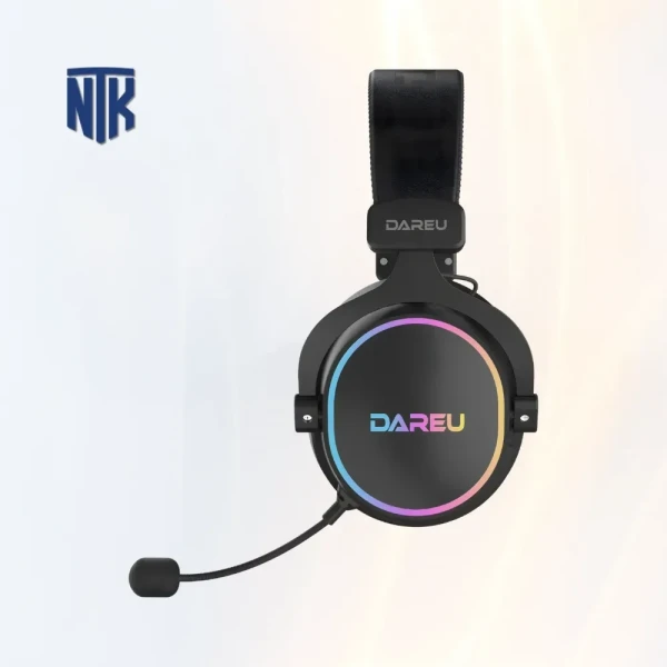 Tai nghe DareU EH925T | Battery: 930 mAh | Charging Time: 2 hours | 2.4G + Bluetooth + có dây (wired) | RGB