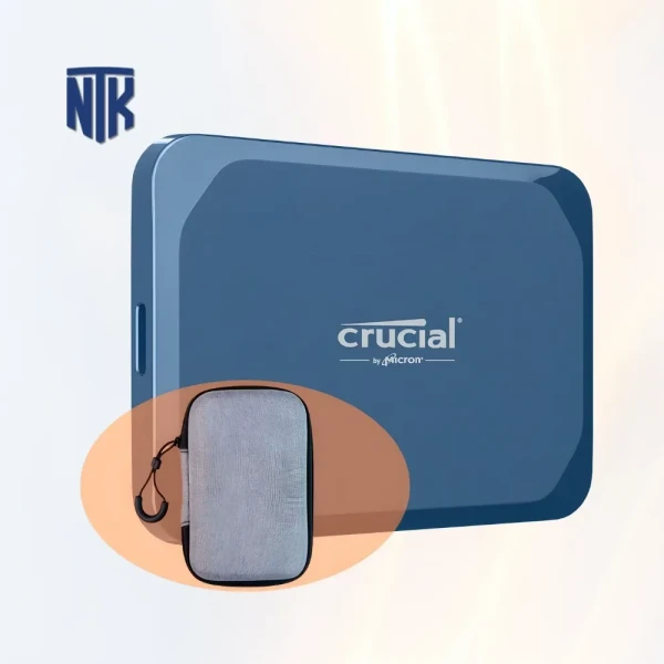 SSD di động 2TB CRUCIAL X10 CT2000X10SSD9 | USB 3.2 Gen-2 | Read: 2100MB/s 