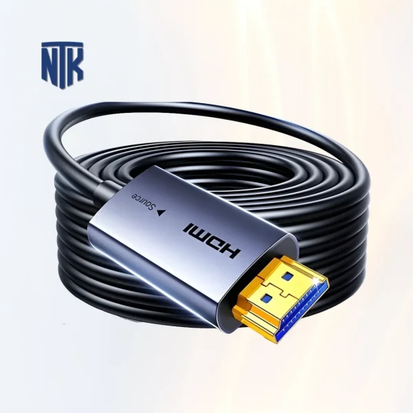 Cáp HDMI 2.1 sợi quang AOC Ugreen 55506 | dài 20m | hỗ trợ 8K@60Hz | PVC | 32AWG
