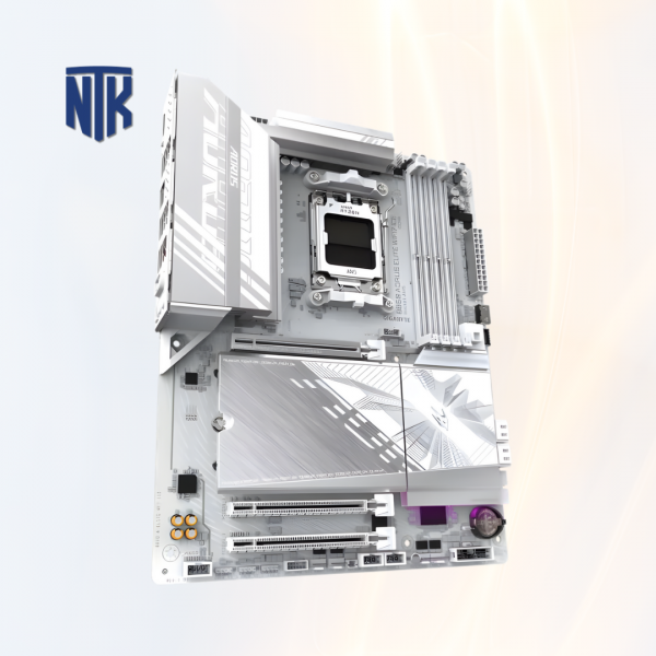 Mainboard Gigabyte B850 A ELITE WF7 ICE | AMD B850 · 4x DDR5 · PCIe 3.0 · DisplayPort 1.4 | 2.5GbpE · Wi-Fi 7 · Bluetooth 5.4 | ATX